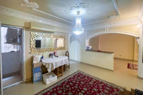 شقة للإيجار فى سموحة - قسم سيدى جابر - الإسكندرية