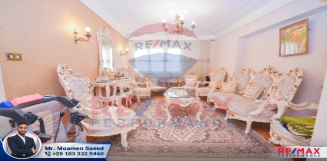 شقة للبيع فى ميامي - قسم المنتزه - الإسكندرية