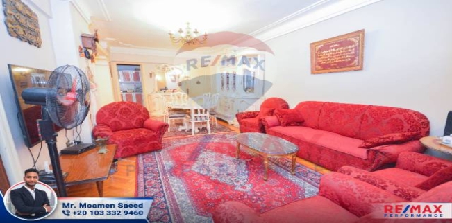 شقة للبيع فى ميامي - قسم المنتزه - الإسكندرية