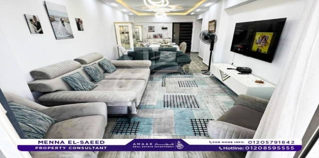 شقة للبيع فى سيدي بشر بحري - قسم المنتزه - الإسكندرية