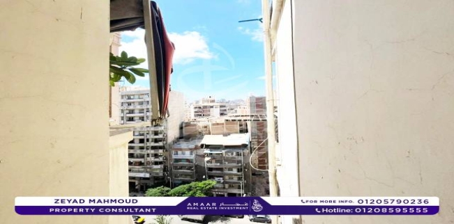 شقة للبيع فى سموحة - قسم سيدى جابر - الإسكندرية