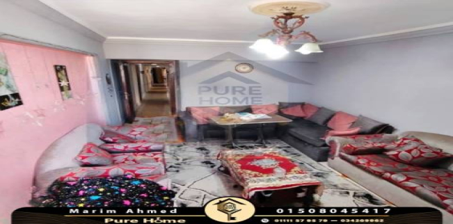 شقة للبيع فى الشاطبي - قسم باب شرقي - الإسكندرية