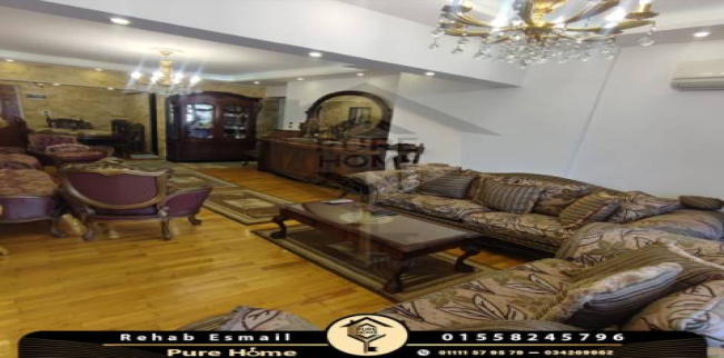 شقة للبيع فى سابا باشا - قسم الرمل - الإسكندرية