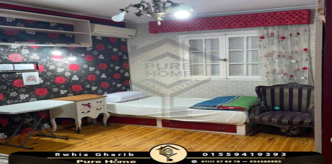 شقة للإيجار فى رشدي - قسم سيدى جابر - الإسكندرية