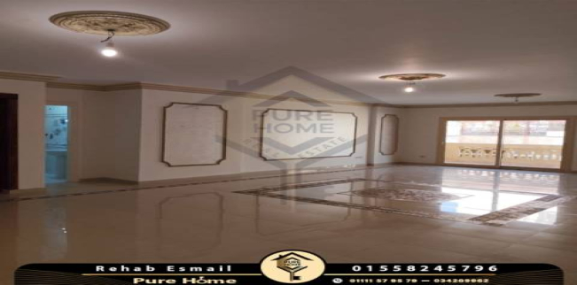 شقة للإيجار فى سموحة - قسم سيدى جابر - الإسكندرية