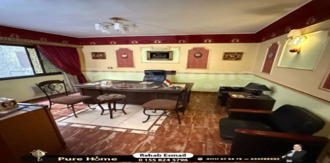 مكتب للإيجار فى قسم الرمل - الإسكندرية